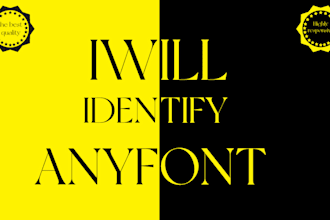 perfectly identify any font in just 10 minutes