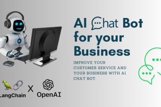 build chatbot for your business using langchain and chatgpt