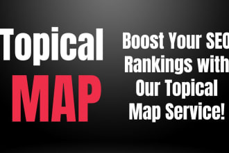 design an SEO optimized topical map with keyword clustering for your website