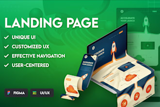 design landing pages for enhanced UI UX