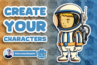 design characters for your godot game in 2d