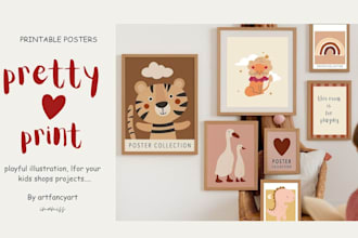 design nursery kids wall art for your home and stores