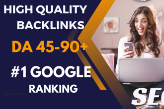 do monthly SEO expert backlinks to increase domain authority, google ranking