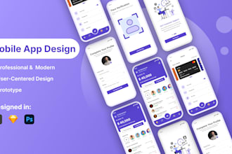 do premium mobile app and website UI design