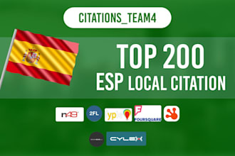 boost your SEO with top 200 spain local citations