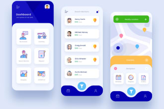 design mobile app in flutter