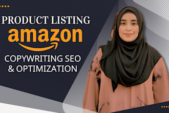write SEO focused amazon product titles, bullets, backend terms and descriptions