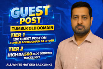 do dofollow guest post on tumblr old domain pa up 60