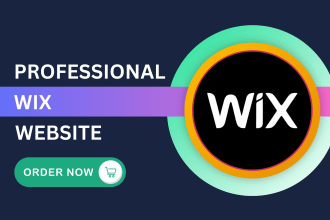 create wix website, wix website redesign, wix ecommerce or wix developer