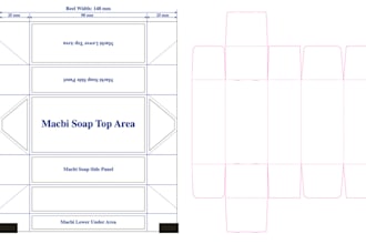 create print ready packaging design from your die line