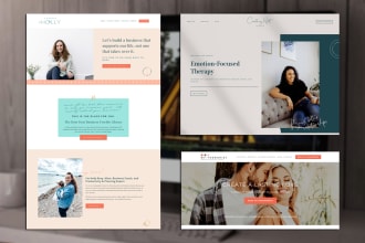 build a lifestyle coaching and counseling therapy website