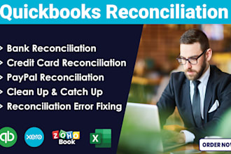 do bank reconciliation in quickbooks online and xero