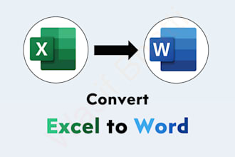 convert microsoft ms excel sheet to microsoft ms word document