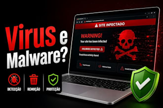 removed malware virus from a hacked wordpress website