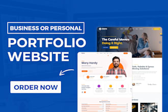 create personal or business portfolio website using wordpress