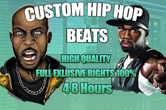produce a custom rap beat for you