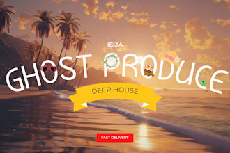 ghost produce edm, deep house, tech house melodic techno