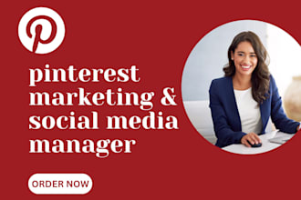 create your pinterest pin design, etsy promotion marketing social media manager