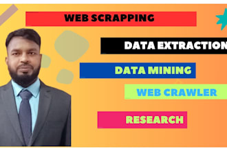 do web scraping, data mining, extraction and yellow pages scraping