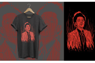 create trendy t shirt design