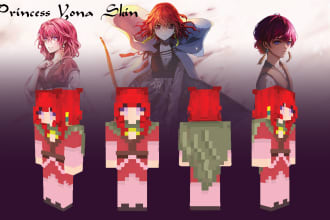 design a unique minecraft skin tailored to your style
