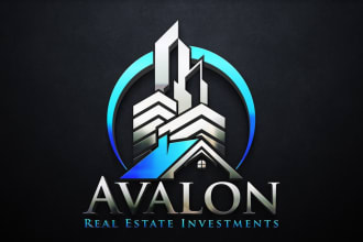 do tech shopify website business and real estate logo