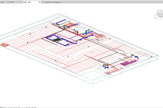 bim model your project for mep services and material takeoff