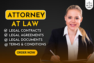 write legal agreements, contract, documents, lawsuit, llc operating, service,nda