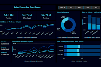 create a dynamic dashboard in excel or power bi