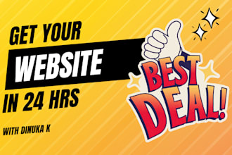 develop a business website