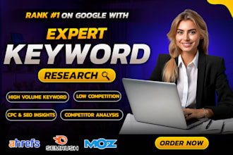 do professional SEO keyword research for your website