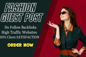 publish fashion guest post on high traffic websites