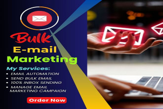 do email bulk blast sending automation and manage your email marketing campaign