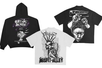 design for your streetwear clothing brand or your merch