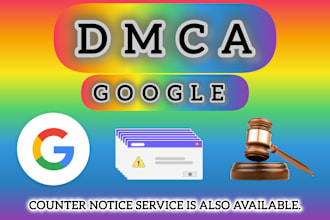 send dmca takedown notice for removing google search result