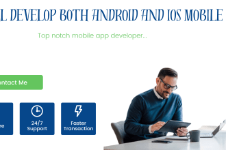 build android and ios mobile app, mobile app development