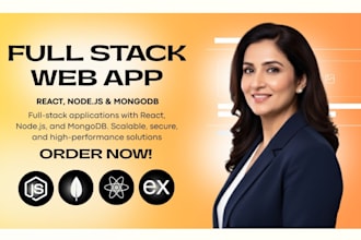 create a modern full stack web app