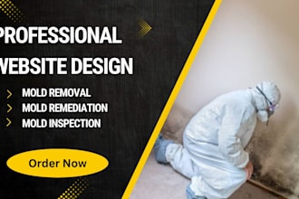 design mold removal or mold remediation website