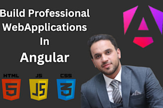 create a modern, responsive angular web app with clean architecture