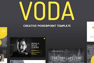 create a professional marketing, sales, or film pitch deck with engaging content