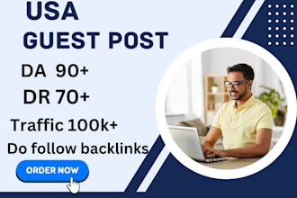 do USA guest post with do follow backlinks with high da
