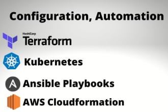 manage cloud infra with terraform, cdk, ansible, and splunk