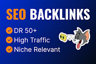 create 50 dofollow high da profile backlinks