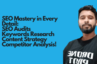 do SEO audit and prepare content strategy including keywords for your site