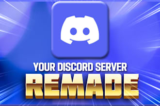 professionally design you a discord server in 24h