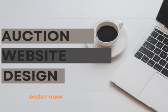 build an auction website bidding multivendor website auction bidding website