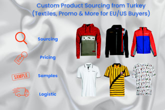 provide low moq apparel and promotional products sourcing from turkey
