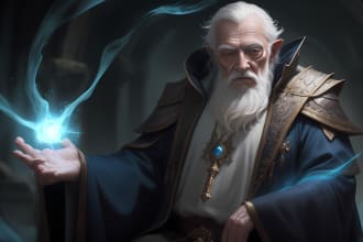 make fantasy dnd campaign artworks fast