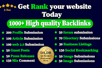 do monthly off page SEO service using authority white hat backlink