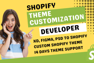 redesign shopify website impulse dawn theme customization